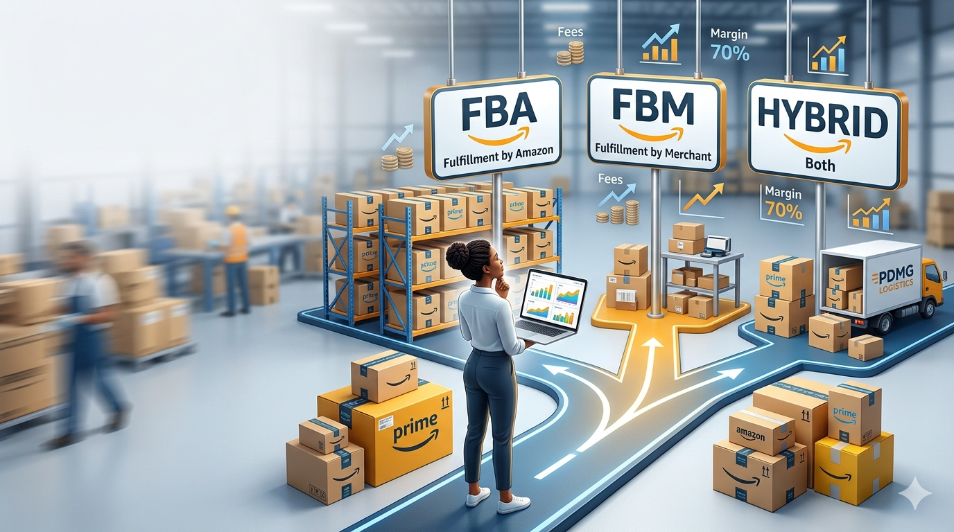 FBA vs FBM vs Hybrid fulfillment strategy comparison for Amazon sellers in 2026