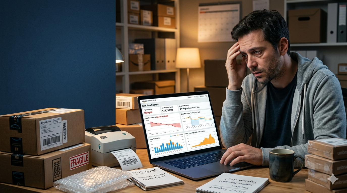 Amazon DD+7 payout rule affecting seller cash flow and delayed Amazon payments