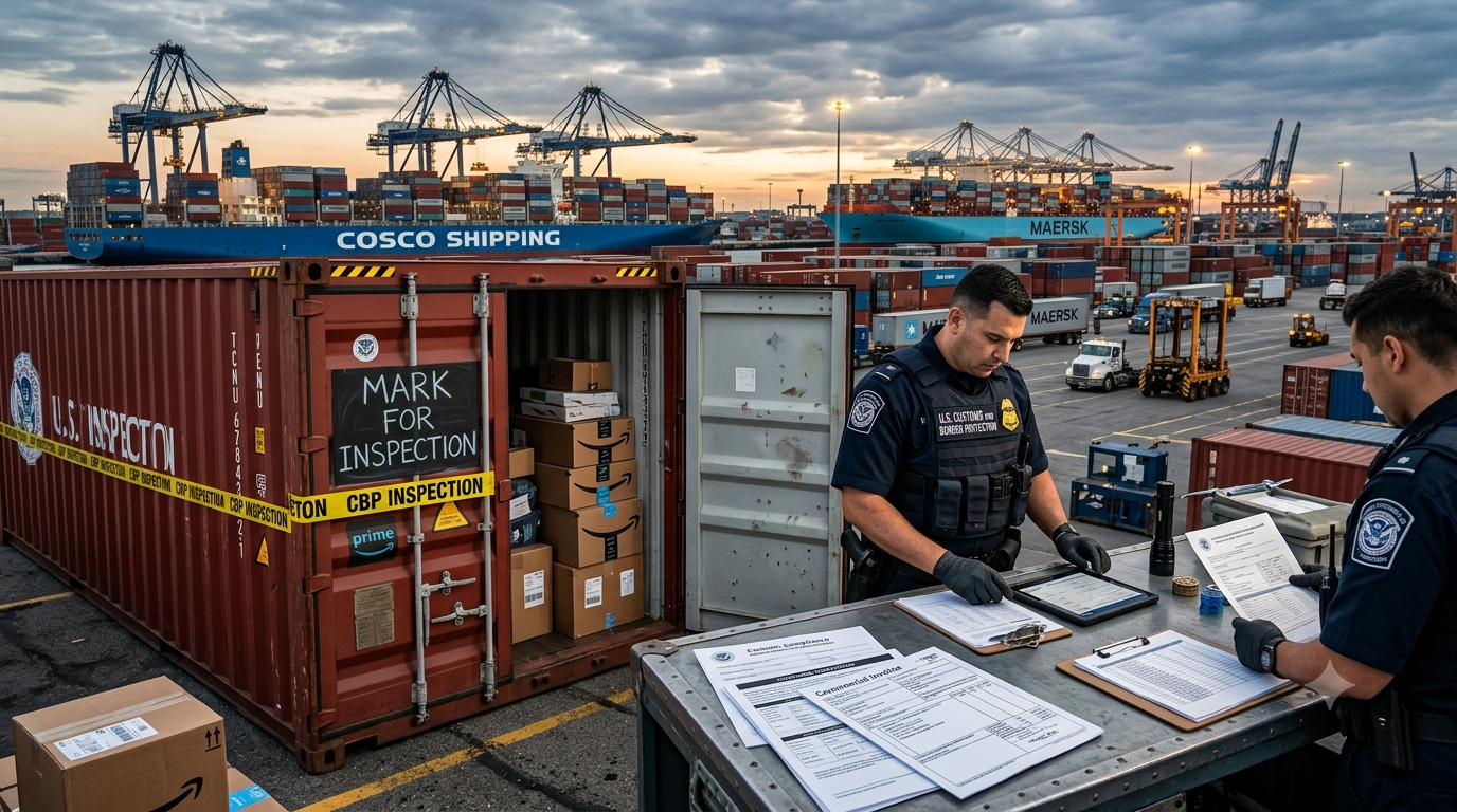 CBP Holds causing customs delays, import compliance reviews, and supply chain disruptions at a U.S. shipping port in 2026